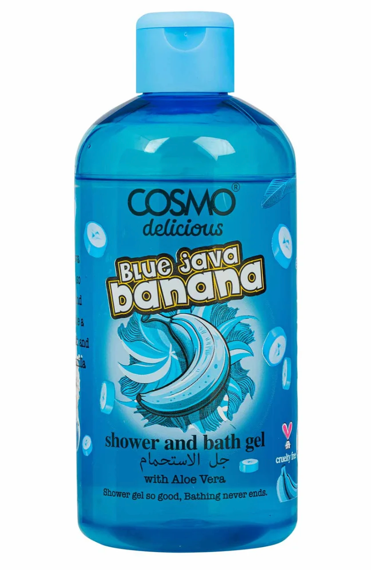 Delicious Blue Java Banana (500ml) Shower & Bath Gel