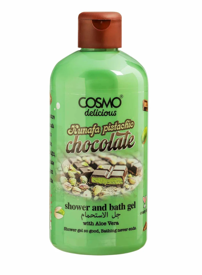 Delicious Kunafa Pistachio Chocolate (500ml) Shower & Bath Gel
