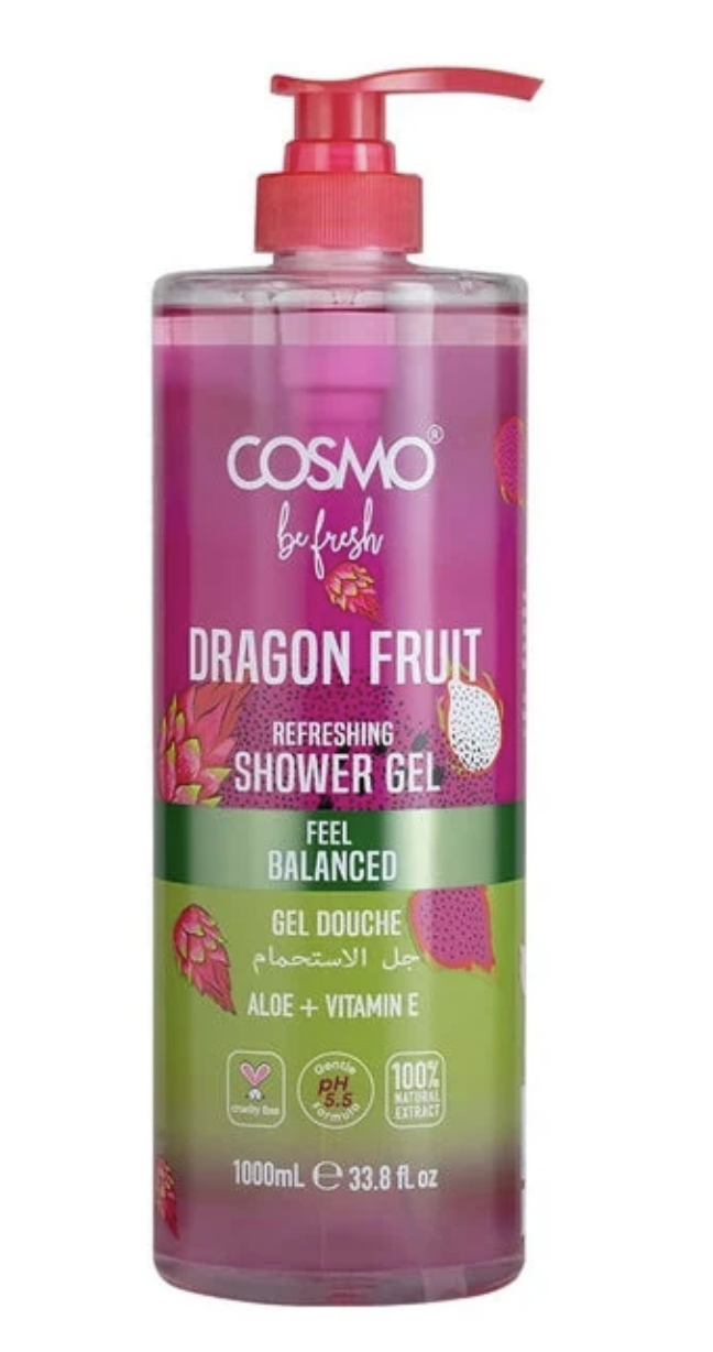 Be Fresh Dragon Fruit (1000ml) Body Shower Gel by Cosmo