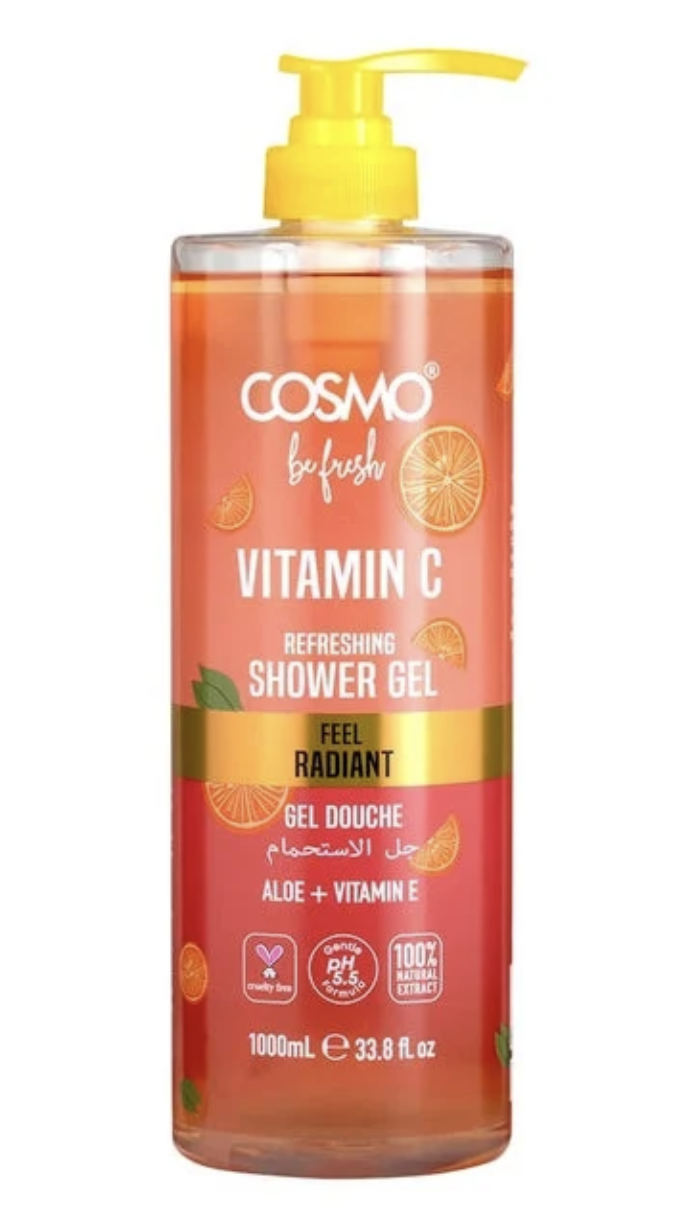 Be Fresh Cocoa Vanilla (1000ml) Body Shower Gel by Cosmo
