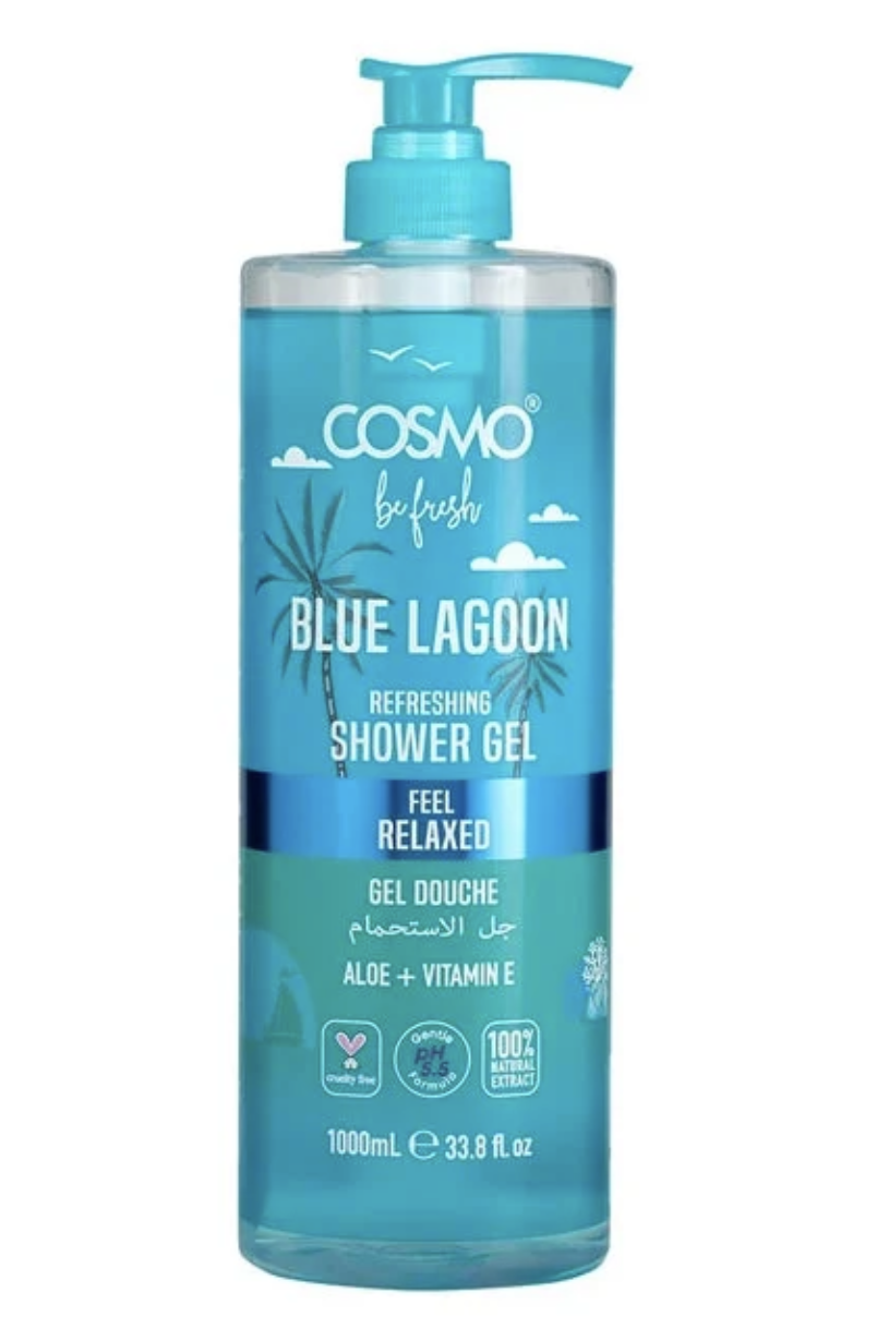 Be Fresh Blue Lagoon (1000ml) Body Shower Gel by Cosmo