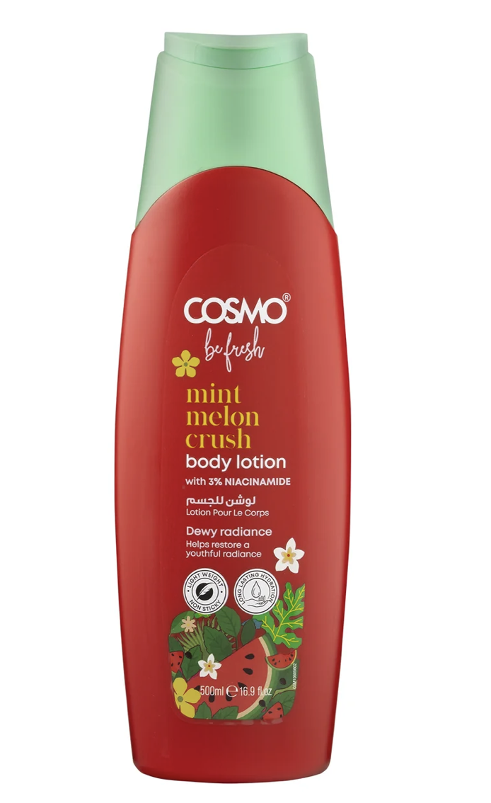 Be Fresh Melon Crush (500ml) Body Lotion by Cosmo
