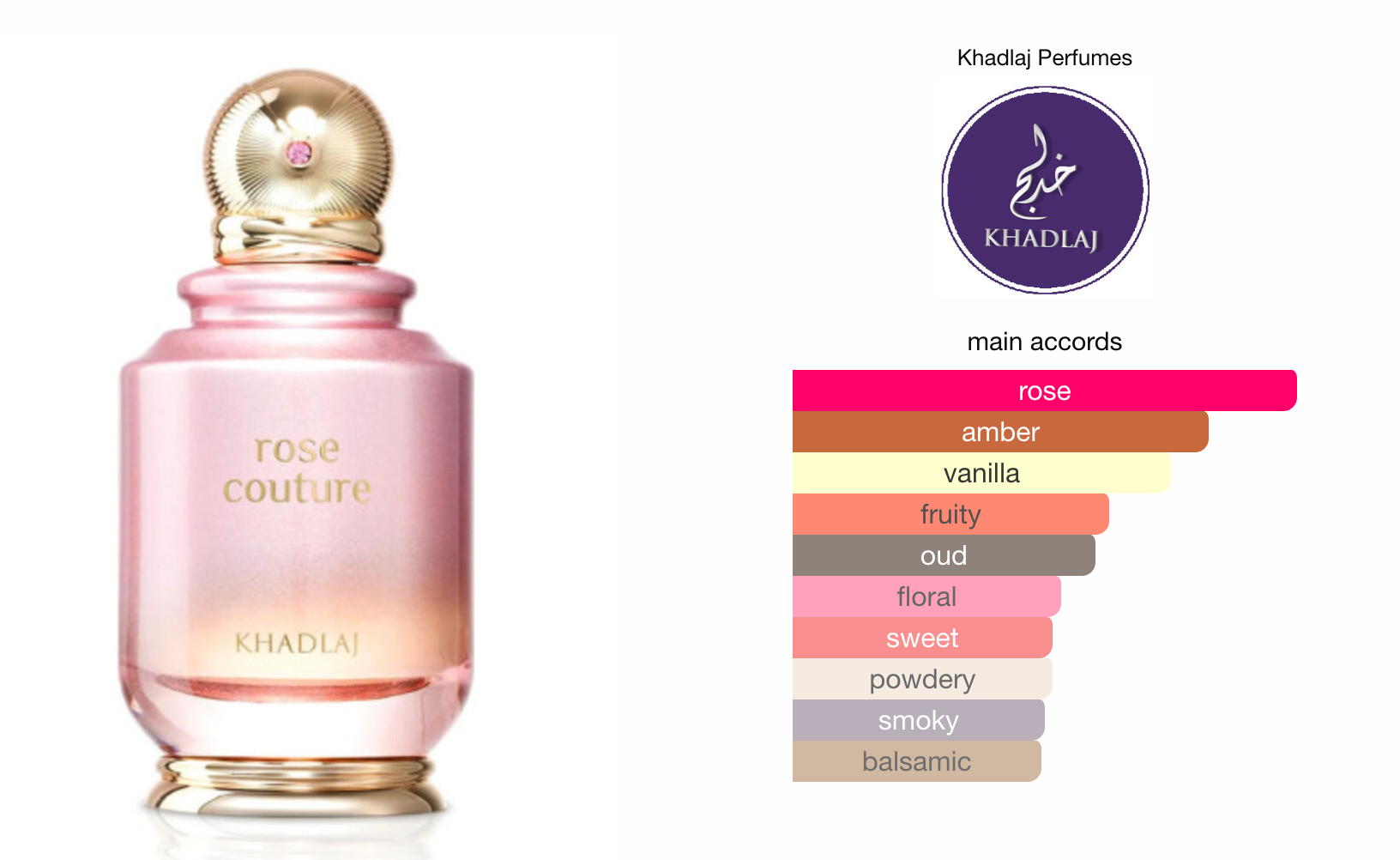 香水(女性用) Khadlaj ROSE COUTURE 100ml ROSE COUTURE EDP SPRAY 100 香水(女性用) Khadlaj ROSE COUTURE 100ml ROSE COUTURE EDP SPRAY 100