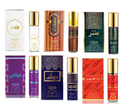 Nabeel Assorted 6 Pack Roll on Perfume Oils - Musky Scents