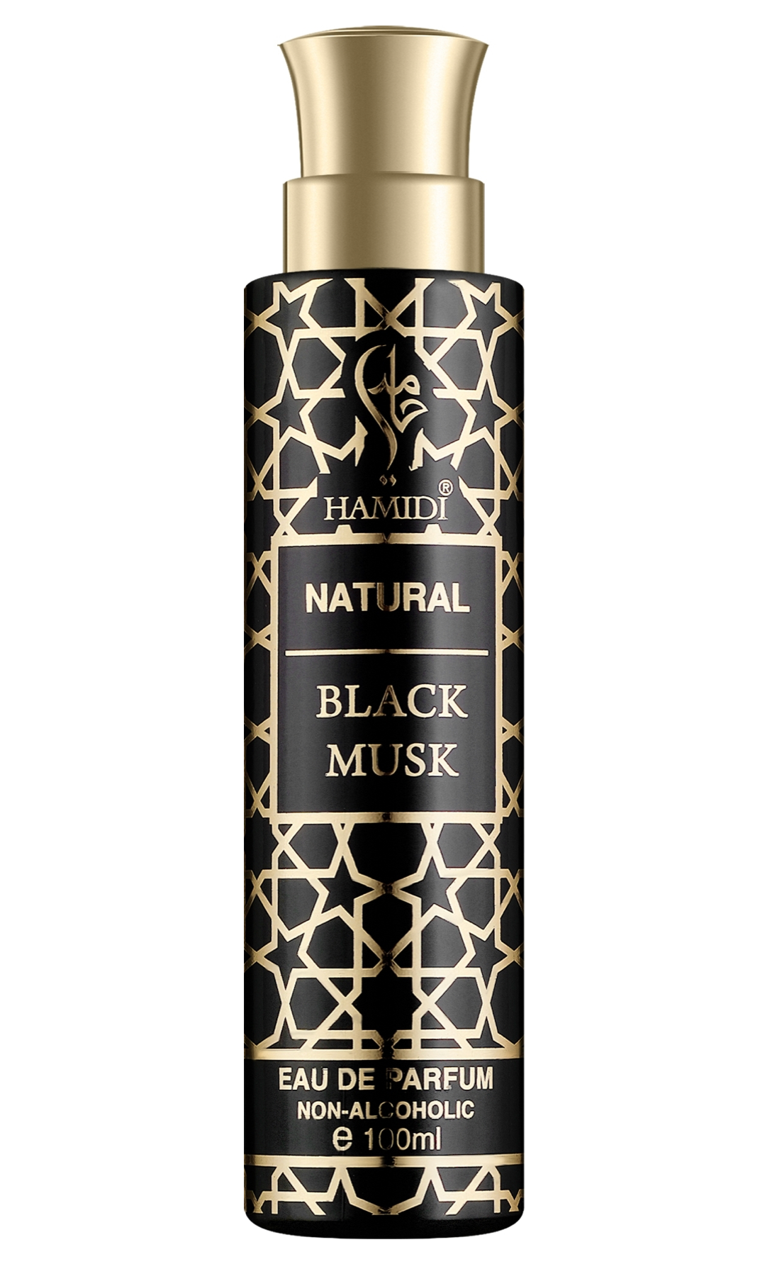 Natural Black Musk (100ml) Water Perfume By Hamidi