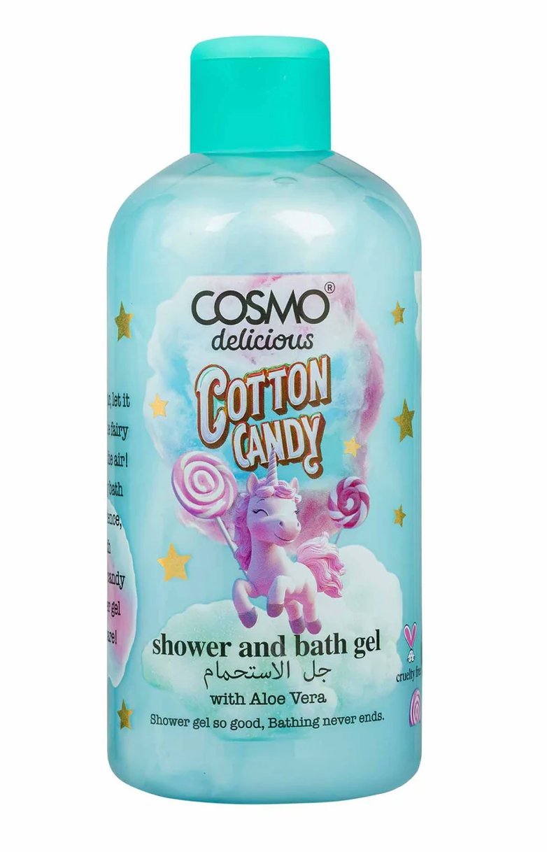 Delicious Cotton Candy (500ml) Shower & Bath Gel