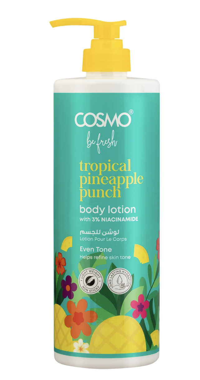Be Fresh Pineapple (1000ml) Body Lotion by Cosmo