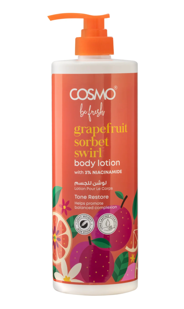 Be Fresh Grapefruit (1000ml) Body Lotion by Cosmo