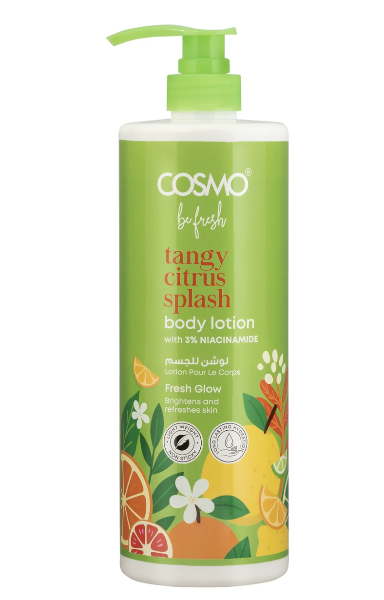 Be Fresh Citrus Splash (1000ml) Body Lotion by Cosmo