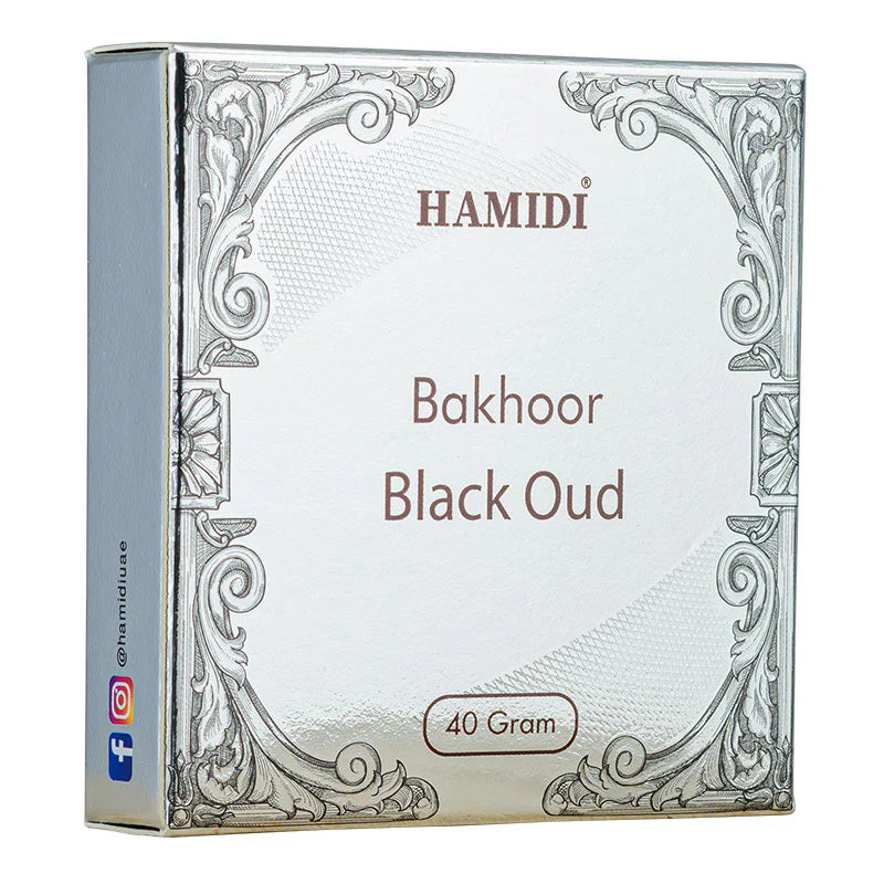 Hamidi Black Oud 40gm Bakhoor
