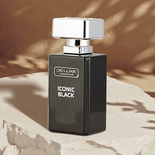 Deluxe- Iconic Black (50ml) Water Perfume By Hamidi