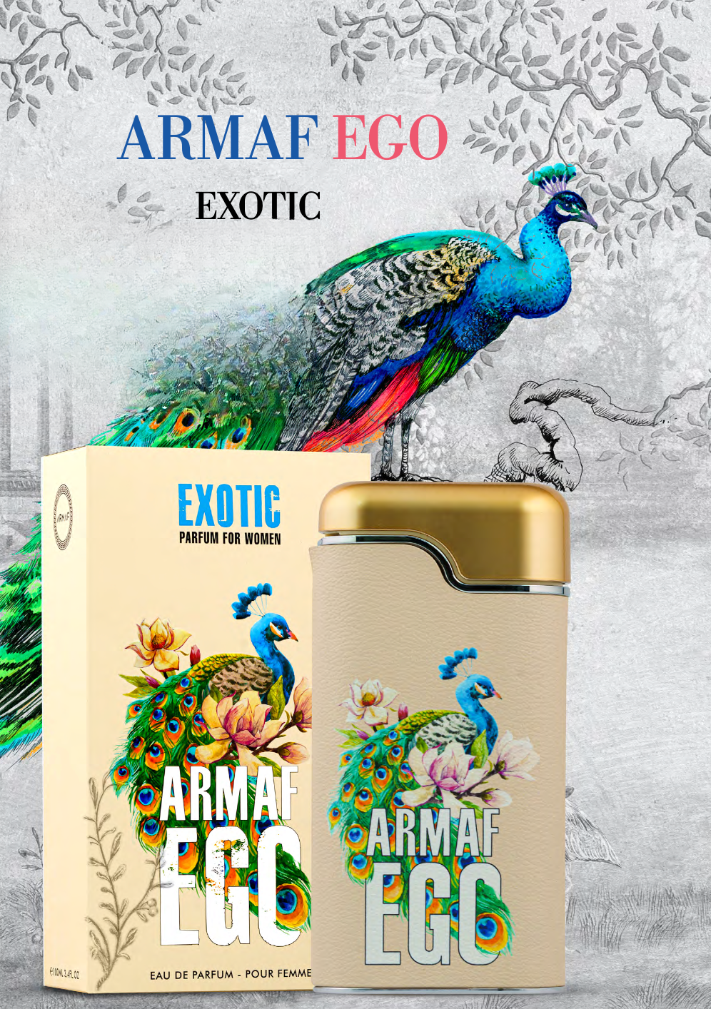 Ego Exotic For Women EDP (100ml) Spray by Armaf
