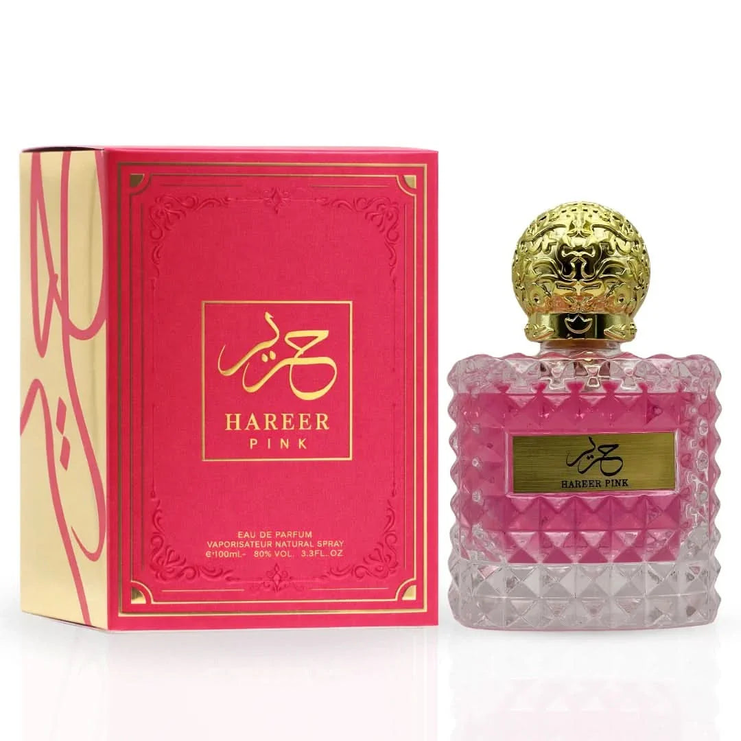 Hareer Pink EDP (100ml) Perfume Spray by Aura Fragrances