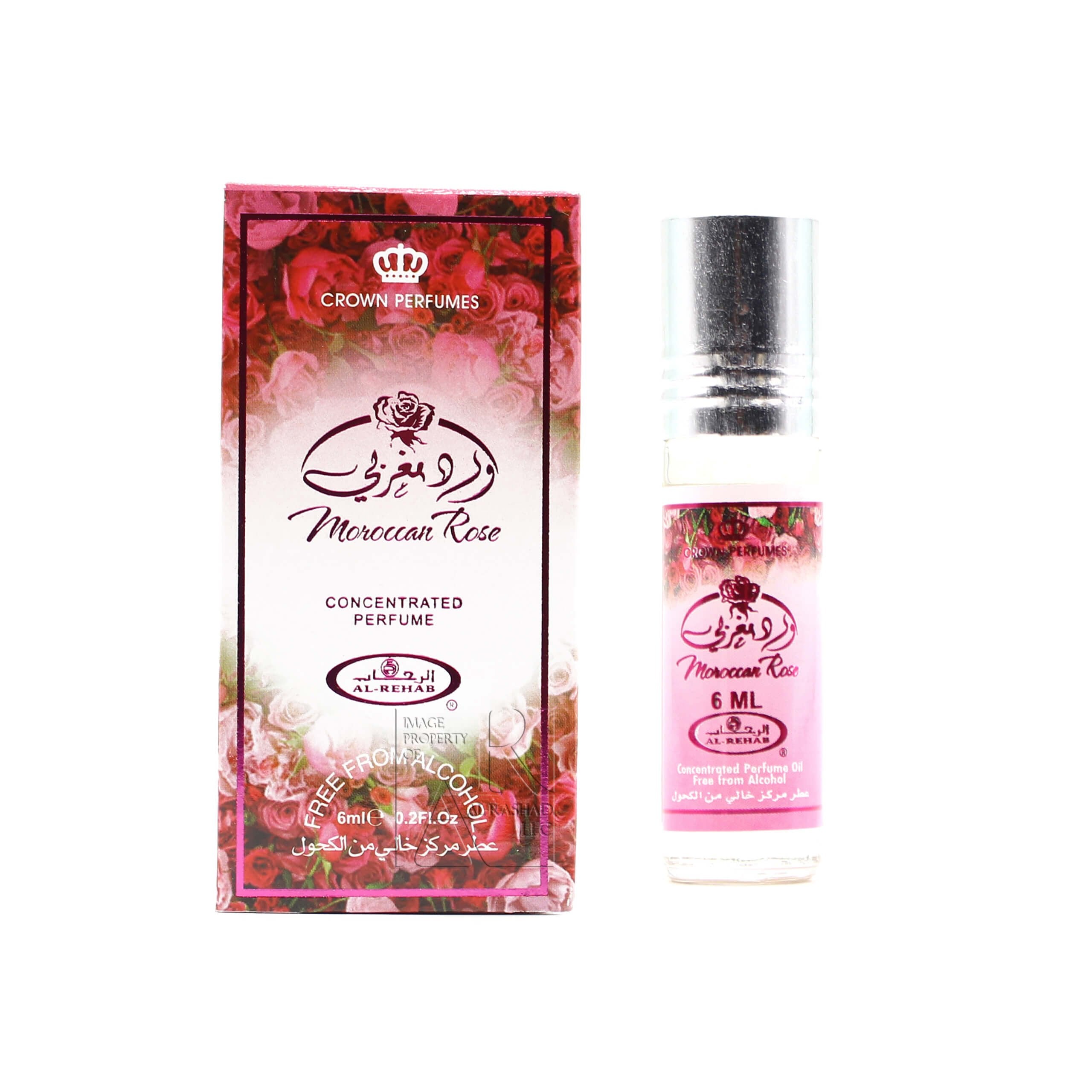 Al Rehab assorted 6 Pack Roll on Perfume Oils - Floral Scents