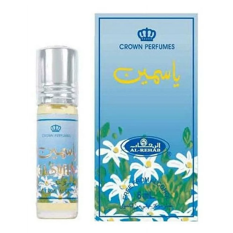Al Rehab assorted 6 Pack Roll on Perfume Oils - Floral Scents