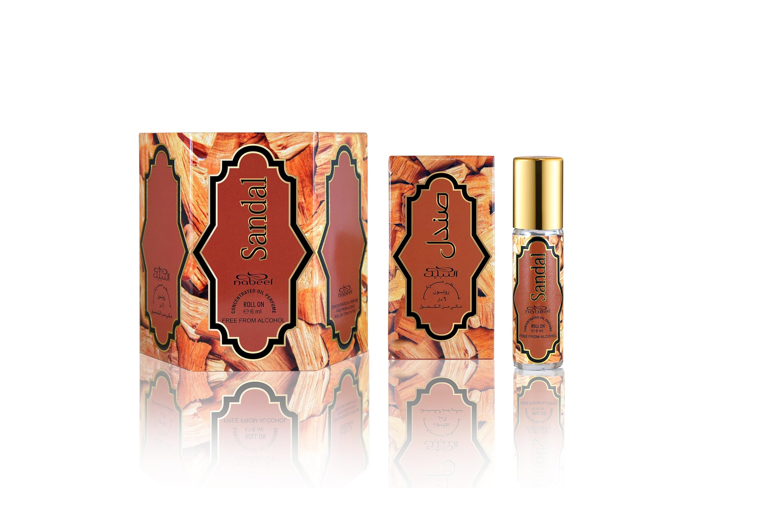 Nabeel assorted 6 Pack Roll on Perfume Oils - Oudy Scents