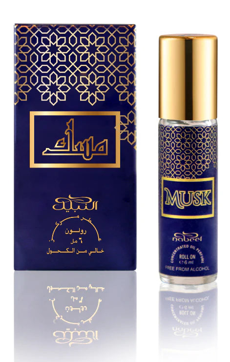 Nabeel Assorted 6 Pack Roll on Perfume Oils - Musky Scents