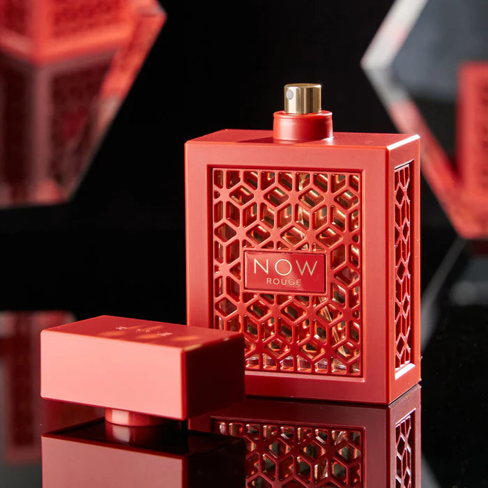 Now Rave Rouge EDP (100ml) Perfume Spray by Lattafa