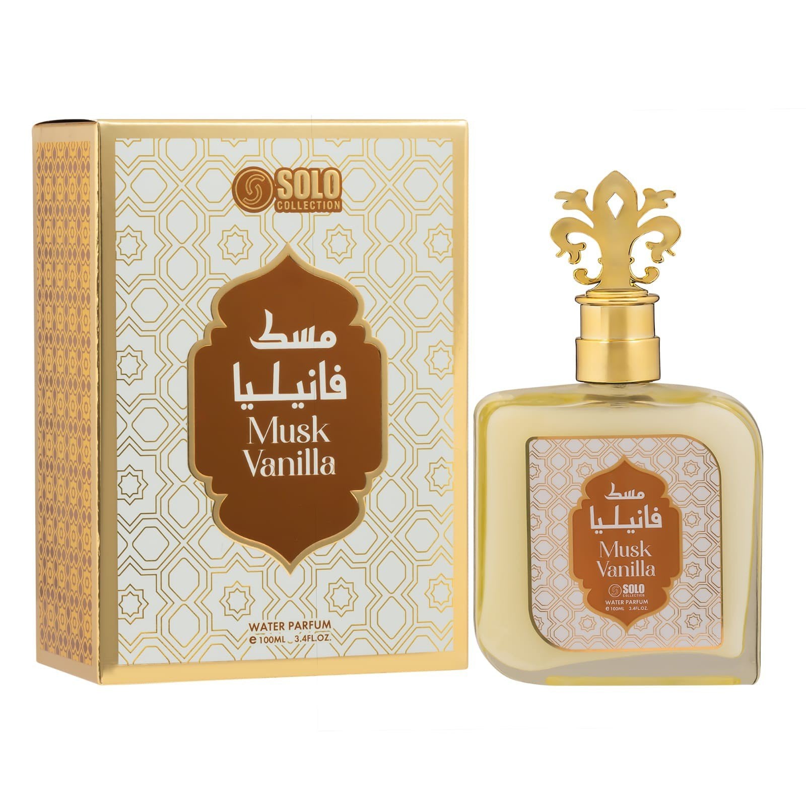 Musk Vanilla Water Perfume (100ml) Solo Collection By Sterling