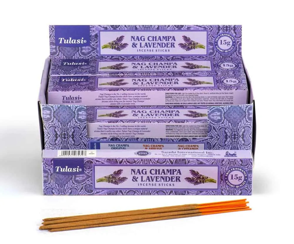 Tulasi Incense Sticks (Nag Champa)