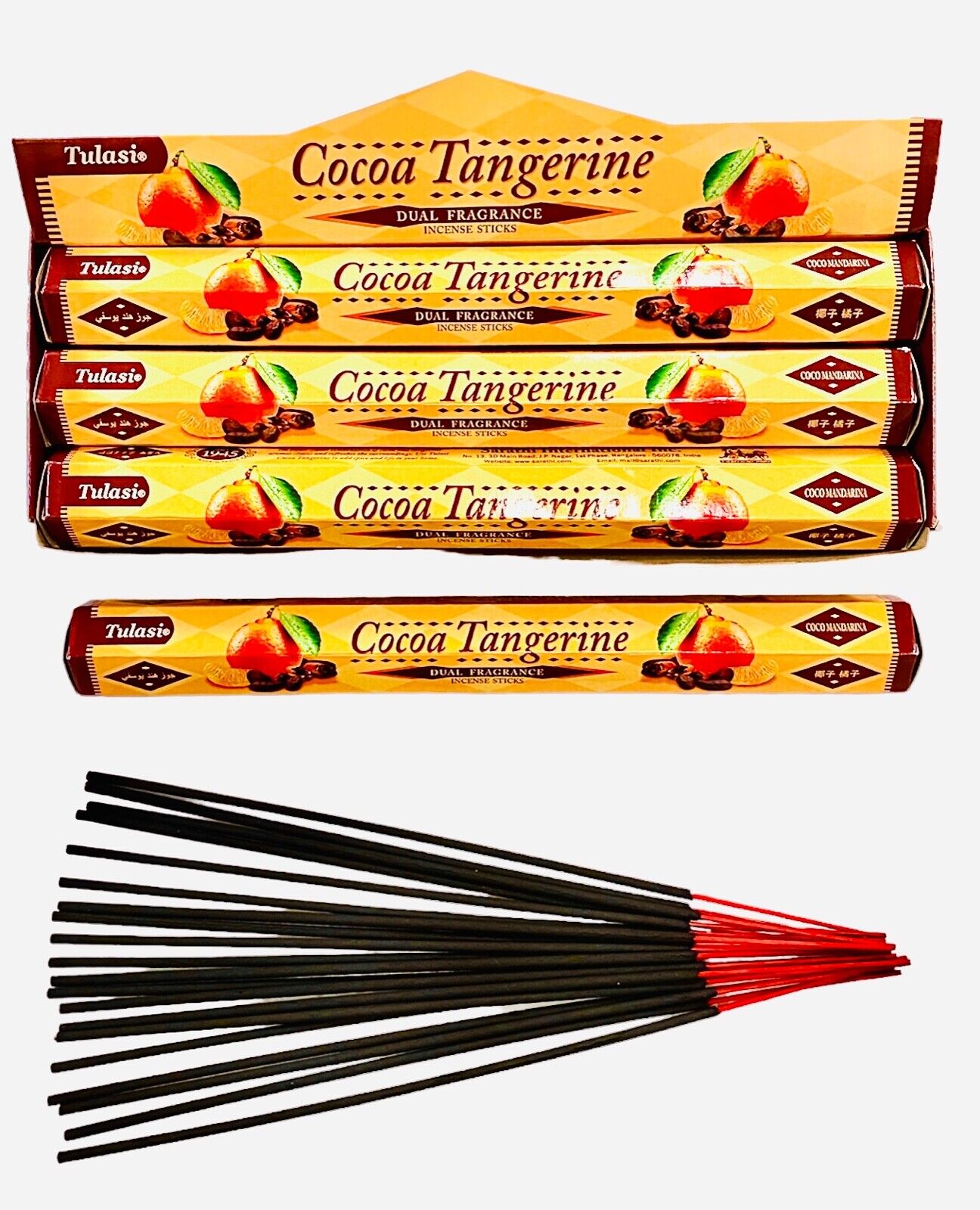 Tulasi Incense Sticks (Fruity & Refreshing)