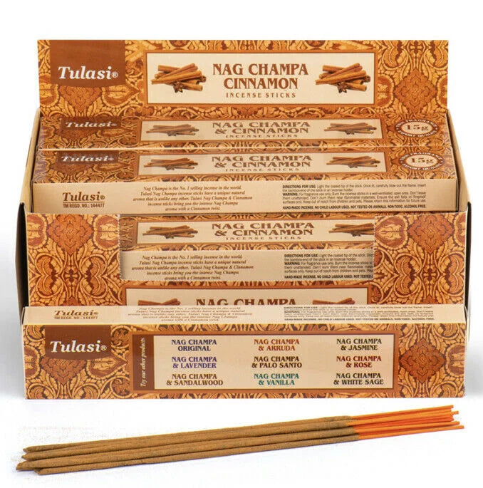 Tulasi Incense Sticks (Nag Champa)