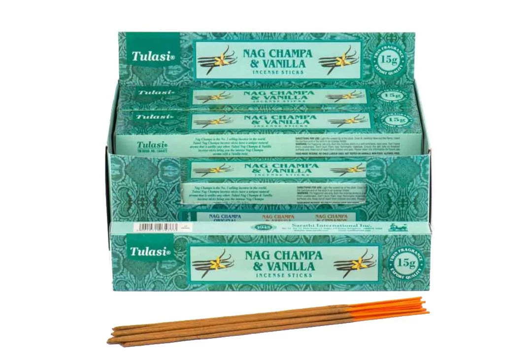 Tulasi Incense Sticks (Nag Champa)