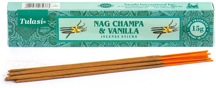 Tulasi Incense Sticks (Nag Champa)